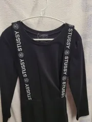 STUSSY ラウンド ロング丈ワンピース レディース Sのサムネイル