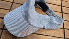 ル・コット ボーダー柄 スポーツ サンキャップ ヘアバンド