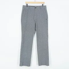HAZZYS(へジス) ゴルフ レディース 秋冬 ストレッチ加工 ナイロンブレンド パンツ ブラック (HU40973)