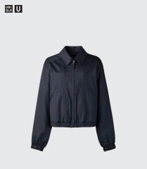 MUJI Labo リネンリヨセル ジップアップワークシャツ 黒 Mサイズ