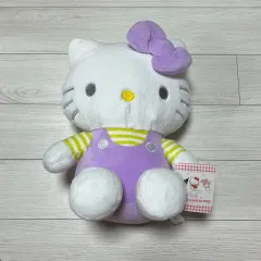 サンリオ ハローキティ キティ ライトパープル服 ぬいぐるみ