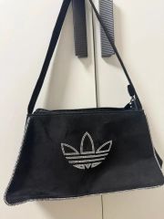 adidas ターコイズ ショルダーバッグ 2way - メルカリ