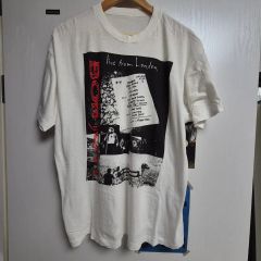 BON JOVI バンドTシャツ スカルプリント 古着 ボンジョヴィ Lサイズ