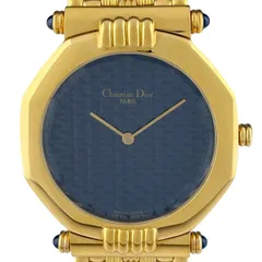 クリスチャンディオール Christian Dior スウィング 63151 腕時計 SS GP クォーツ ブルー系 メンズ 【中古】のサムネイル