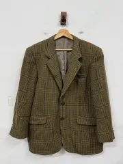 (100)バルマン ウール カシミア ブレーザー ジャケットのサムネイル