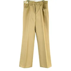 新品 デッドストック 70s◆BIG JOHN ビッグジョン BIG-PREST フレアパンツ ダブルニット センタープレス メンズのサムネイル