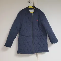 男の子 BENETTON ベネトン ネイビー キルティング アウターのサムネイル