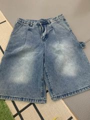 ZARA Z1975 デニムバミューダパンツ ブラック - メルカリ