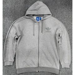 adidas TG FZ HOODY グレーフォー パーカー - メルカリ