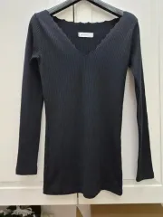 ゴージ ロング ニット