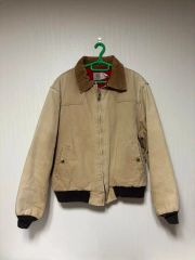 Carhartt サンタフェジャケットダックジャケット ベージュ 赤