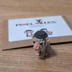 アートトイ 픽セルビル 猿 ミニチュア フィギュア