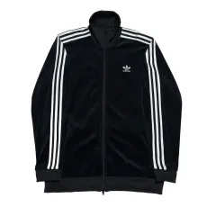 3XL アディダス ツアーベルベット ブラック トラックジャージ