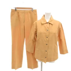 バーバリー ロンドン BURBERRY LONDON セットアップ ジャケット パンツ スラックス 襟ノバチェック 42 ベージュ /YJ ■GY01
