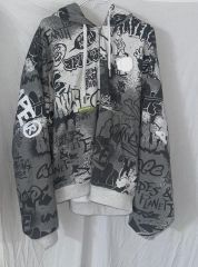 希少】FENDI 19AW カールコラージュ 総柄 パーカー - メルカリ