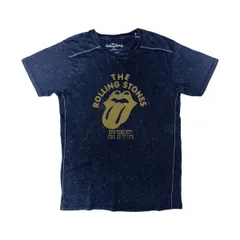 The Rolling Stones バンドTシャツ ザ・ローリング・ストーンズ NYC 1975 SNOW WASH NAVY XL