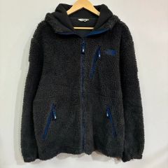 最終値下！ノースフェイス フード刺繍ロゴ 即完売 希少ジップパーカー 