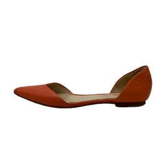 3.1 Phillip lim(スリーワンフィリップリム) サンダル 36 1/2 - オレンジ 型押しのサムネイル