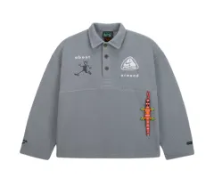 ナイキ ACG CPFM ロングスリーブ ポロ グレー M