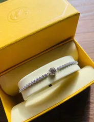 ほぼ新品スワロフスキーSWAROVSKI Matrix Tennisブレスレット