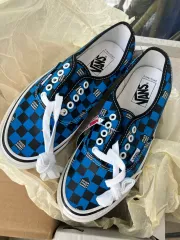 新品 VANS x Dover STREET MARKET ボルト チェッカーボード ブルー スニーカー 260