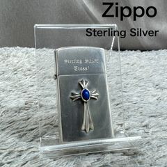 Zippo ジッポ Sterling シルバー オイルライター eb3004 - メルカリ
