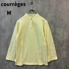 courrèges 長袖トップス M イエロー 黄 レディース 極美品 キルティング きれいめ【m033】のサムネイル