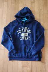 00s Polo Jeans Co. PRL プルオーバーパーカー ブルー L - メルカリ