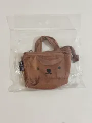 (新品) ミッフィー ミニ トートバッグ キーホルダー ブラウン