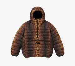 Supreme Micro Down Half Zip Hooded Pullo