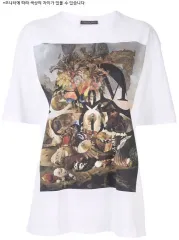 ALEXANDER McQUEEN アレキサンダー・マックイーン プリント Tシャツ it38のサムネイル
