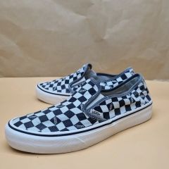 レア VANS 9.5 スリッポン タイガー刺繍 チェッカーボード 27.5cm 