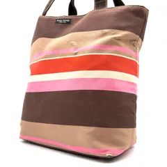 Kate spade NewYork y2k striped canvas totebag multicolor