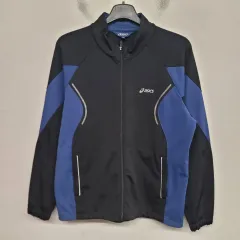 100/L asics アシックス 起毛 トレーナー ジップアップ ジャージのサムネイル