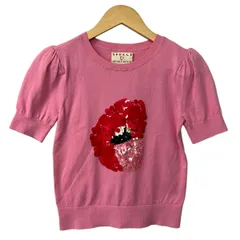 Alice+Olivia カラフル人形プリント 半袖Tシャツ XS 新品、未使用 オリジナルプリント】定番Tシャツ《人気No.1》|【オリジナルTシャツTMIX】