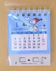2026 SNOOPY ミニ卓上カレンダー