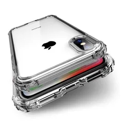 X XS 用 ケース クリア 耐衝撃 iPhone 米軍MIL規格取得 透明 アイフォン ソフト カバー ワイヤレス充電 iPhoneX iPhoneXS 用