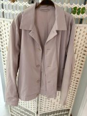 極美品】COS コス ブラック テーラードジャケット スーツ レザー 人気