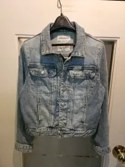 ZADIG&VOLTAIRE ザディグ・エ・ヴォルテール バッグ 刺繍 スカル デニム ジャケット Sのサムネイル