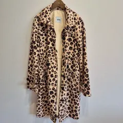 Moschino CHEAPANDCHIC ヒョウ柄 レオパード コート 95のサムネイル