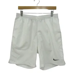 ナイキ ショートパンツ 大きいサイズ ドライフィット スポーツウエア ボトムス 白 メンズ XLサイズ ホワイト NIKE 【中古】