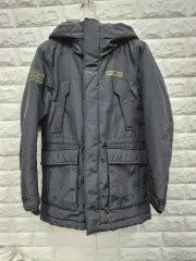 マーモット ブラック ユニセックス ジップアップ ダウン 90サイズ k100