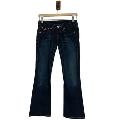 トゥルーレリジョン レディース ジョイ ブーツカット デニムパンツ 24