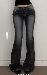 新品タグ付き】Oriens ダークブルー クロップドデニムパンツ - メルカリ