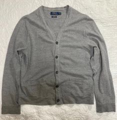 百貨店購入】ポロラルフローレン メリノウール クォータージップ 