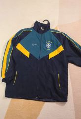 UMBRO ブラジル国旗カラー ピステジャケット Lサイズ ジーコサイン入り