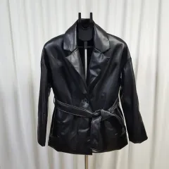 ザラ レディース レザージャケット 冬 105