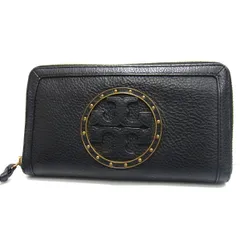 ☆TORY BURCH トリーバーチ ラウンドファスナー 長財布 小銭入れ有 本革 レディース ロングウォレット ダブルTロゴ