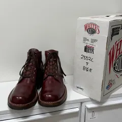 ホワイツブーツ セミドレス バーガンディ クロムアクセル 8 5E