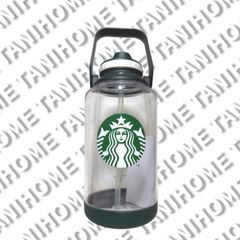 海外限定 スターバックス 64oz ウォーターボトル ブラック ロゴ 大容量